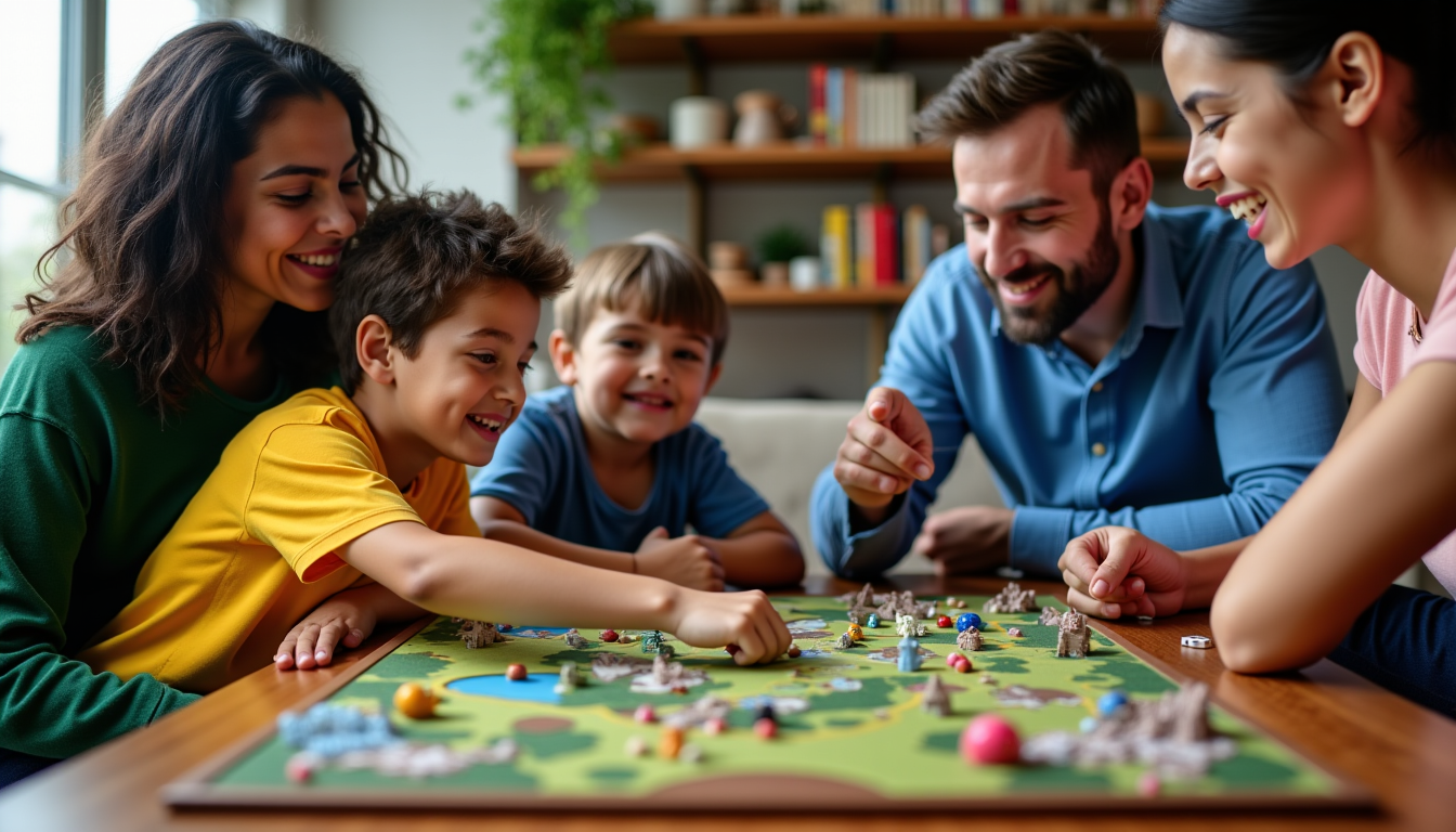 Illustration : pensez aux intérêts du groupe. si vous jouez — choisir un jeu de plateau : âge, durée de partie et 4 autres critères