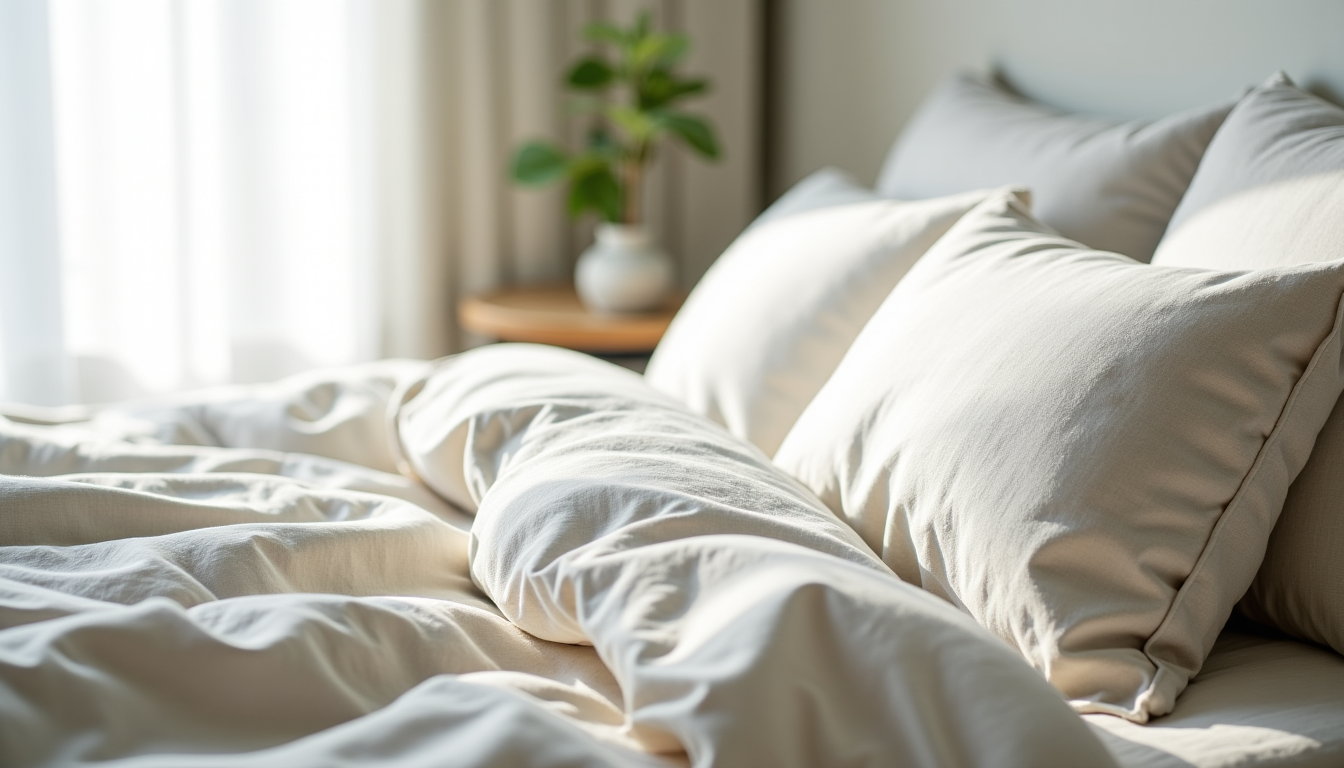 composer son linge de lit en lin lavé : méthode en 6 étapes — les motifs sont plus rares sur le lin