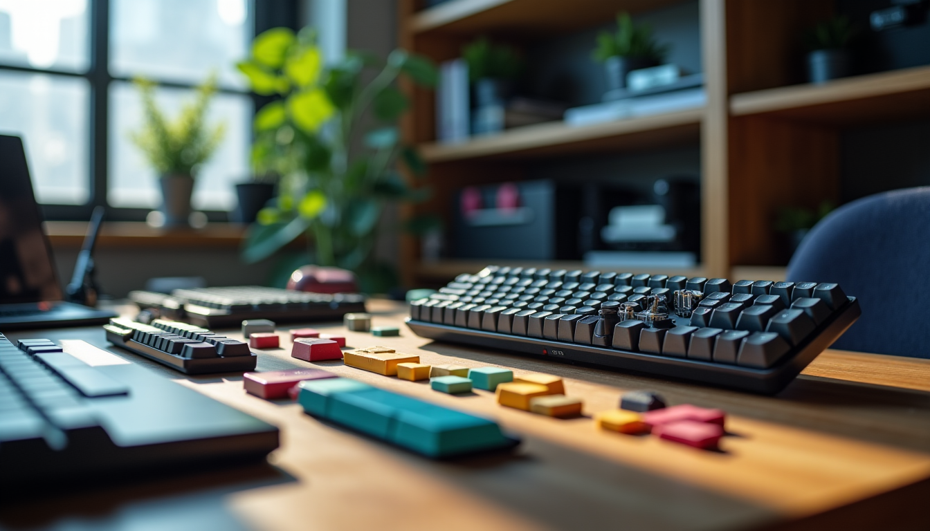 Illustration : la frontière entre kits barebone et claviers prémontés — kit barebone ou clavier prémonté : quelle approche privilégier avec claviercompact.com