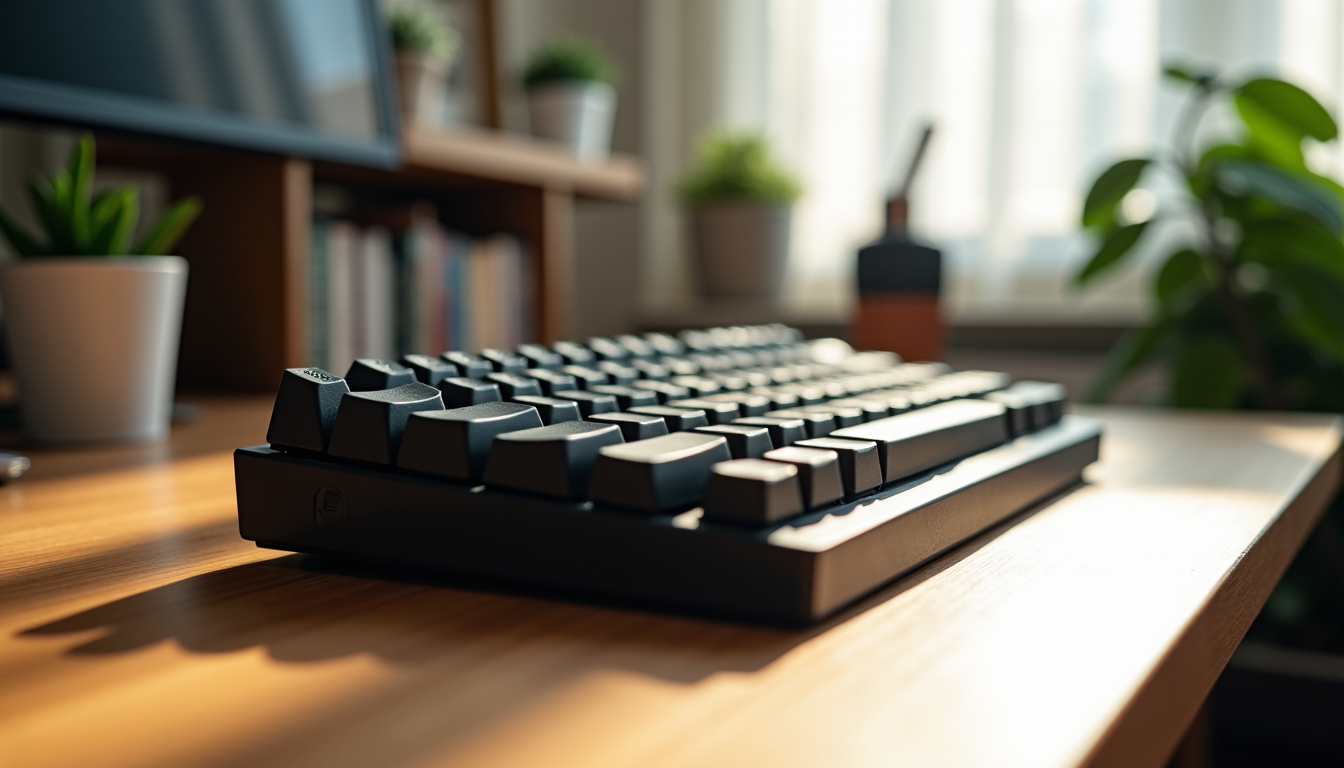 Illustration : compact, offrant une durabilité et un confort incomparables — reconnaître un bon clavier compact : switches, pcb et keycaps avec claviercompact.com