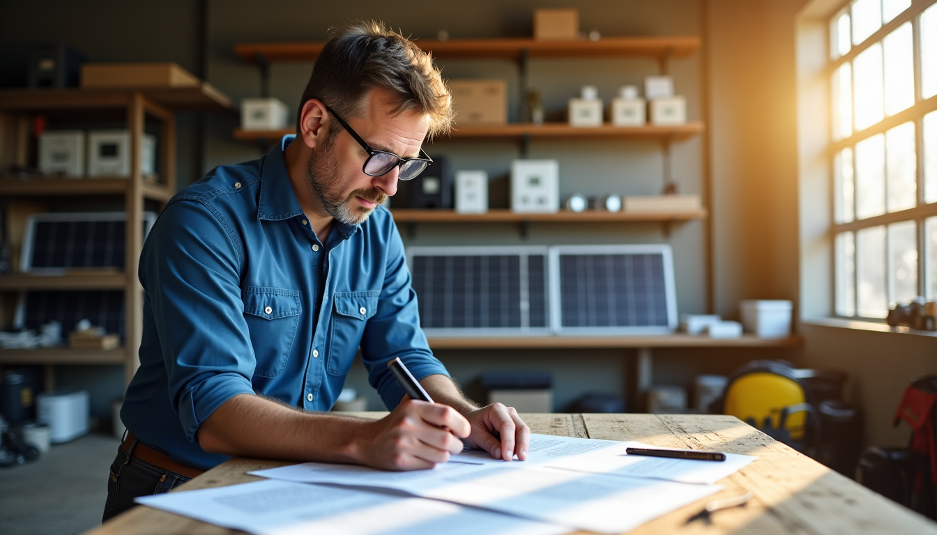 Illustration : présenter un dossier solide augmente les chances d'obtenir — est-il indispensable aux installateurs de souscrire à une decennale photovoltaique ?