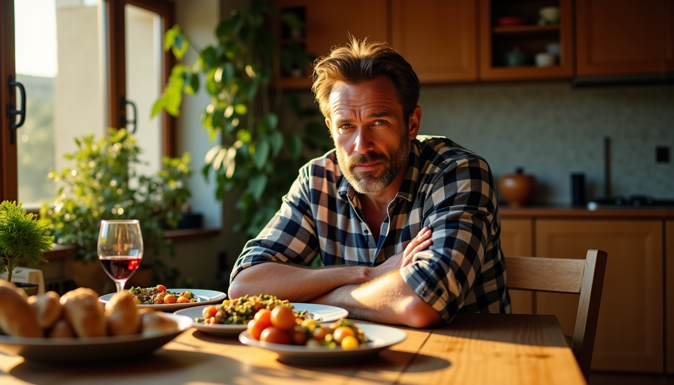Illustration : ouchée et savourer les aliments permet de mieux — les repas trop copieux donnent-ils envie de dormir ? (b-e)