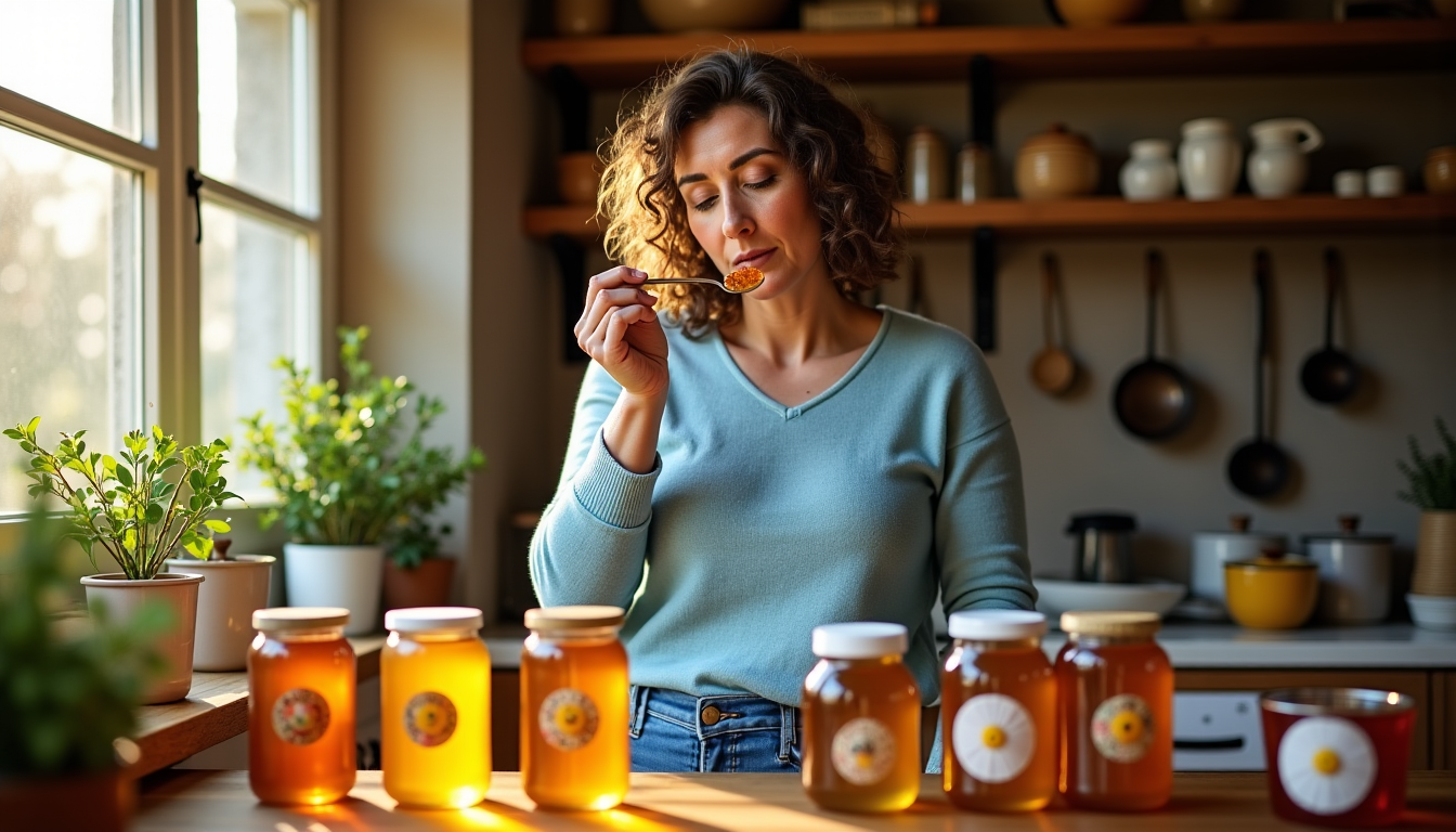 Illustration : elles. ces repères, sans être indispensables, rassurent sur — premiers achats de miel : par quelle variété commencer