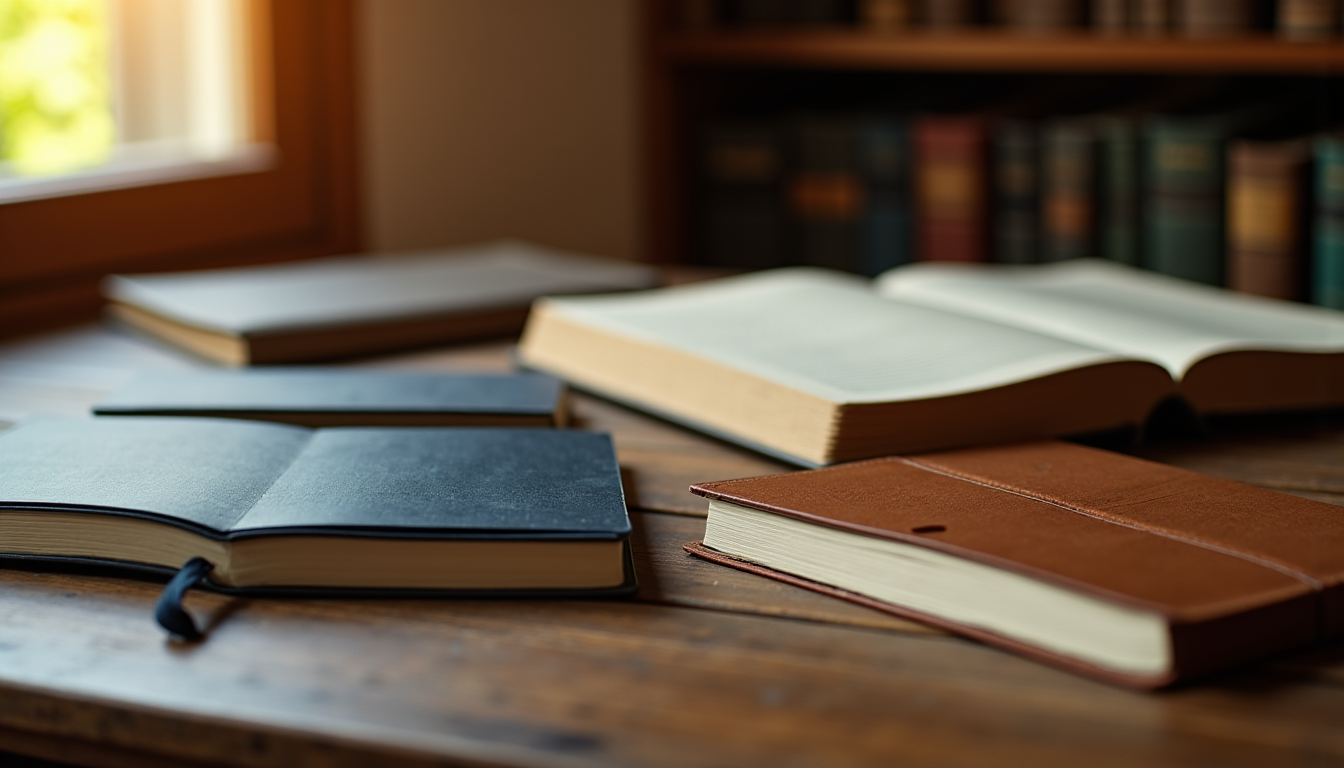 Illustration : au-delà du grammage, la texture compte également. les — choisir son cahier ou carnet : méthode en 6 étapes selon votre usage