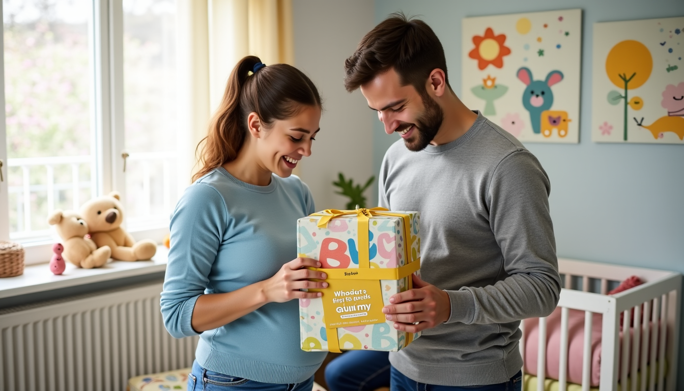 Illustration : les livres pour bébé représentent également un choix — offrir un cadeau de naissance : méthode complète en 6 étapes