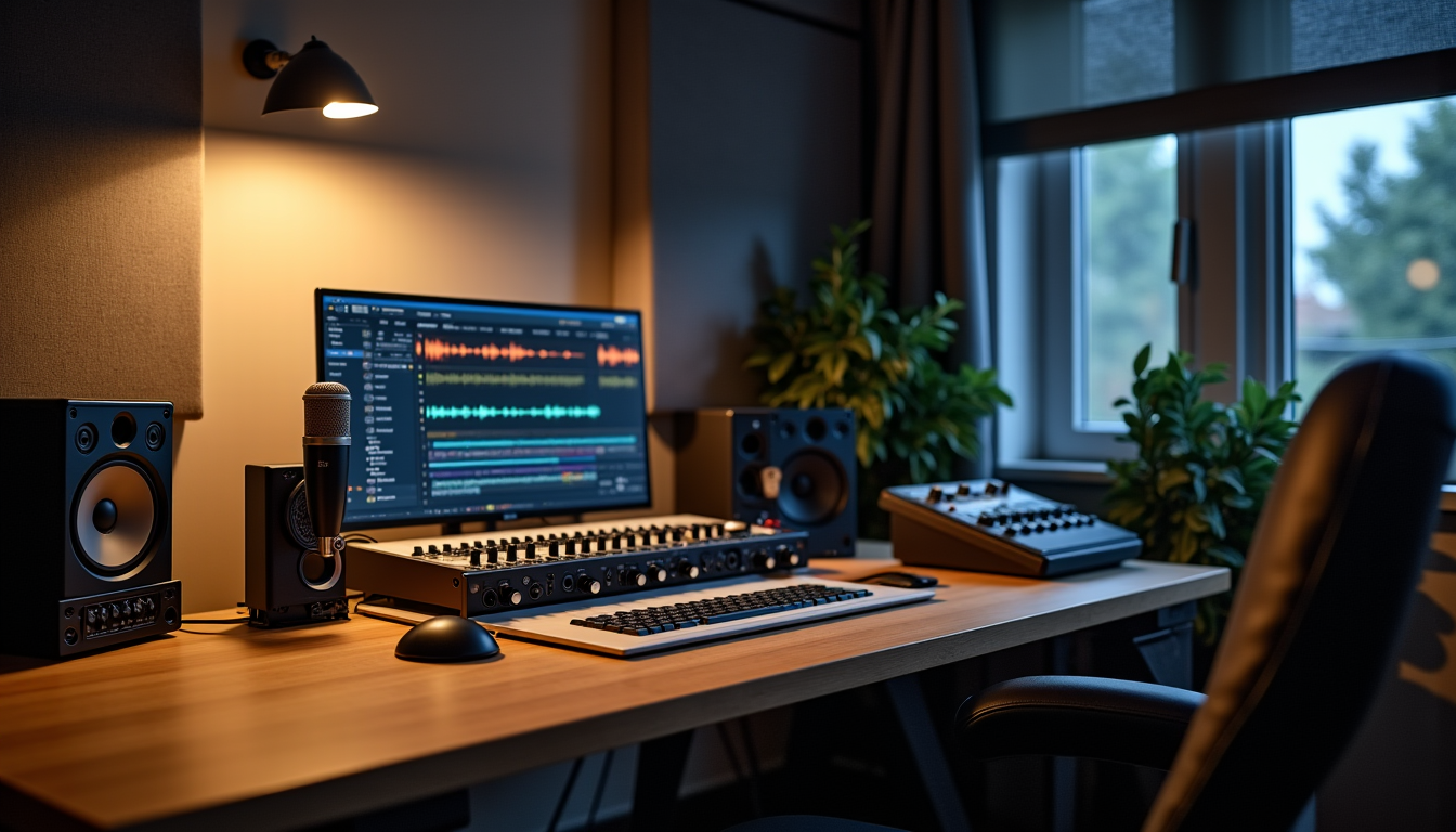 Illustration : recherchez des fonctions complémentaires utiles : molettes de — monter son home studio : 7 étapes pour choisir interface audio, micro et contrôleur midi