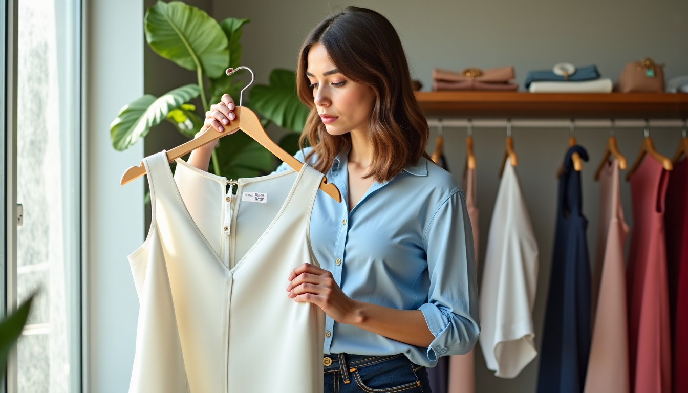 Illustration : les instructions de lavage révèlent également beaucoup sur — première robe en ligne : par où commencer votre recherche