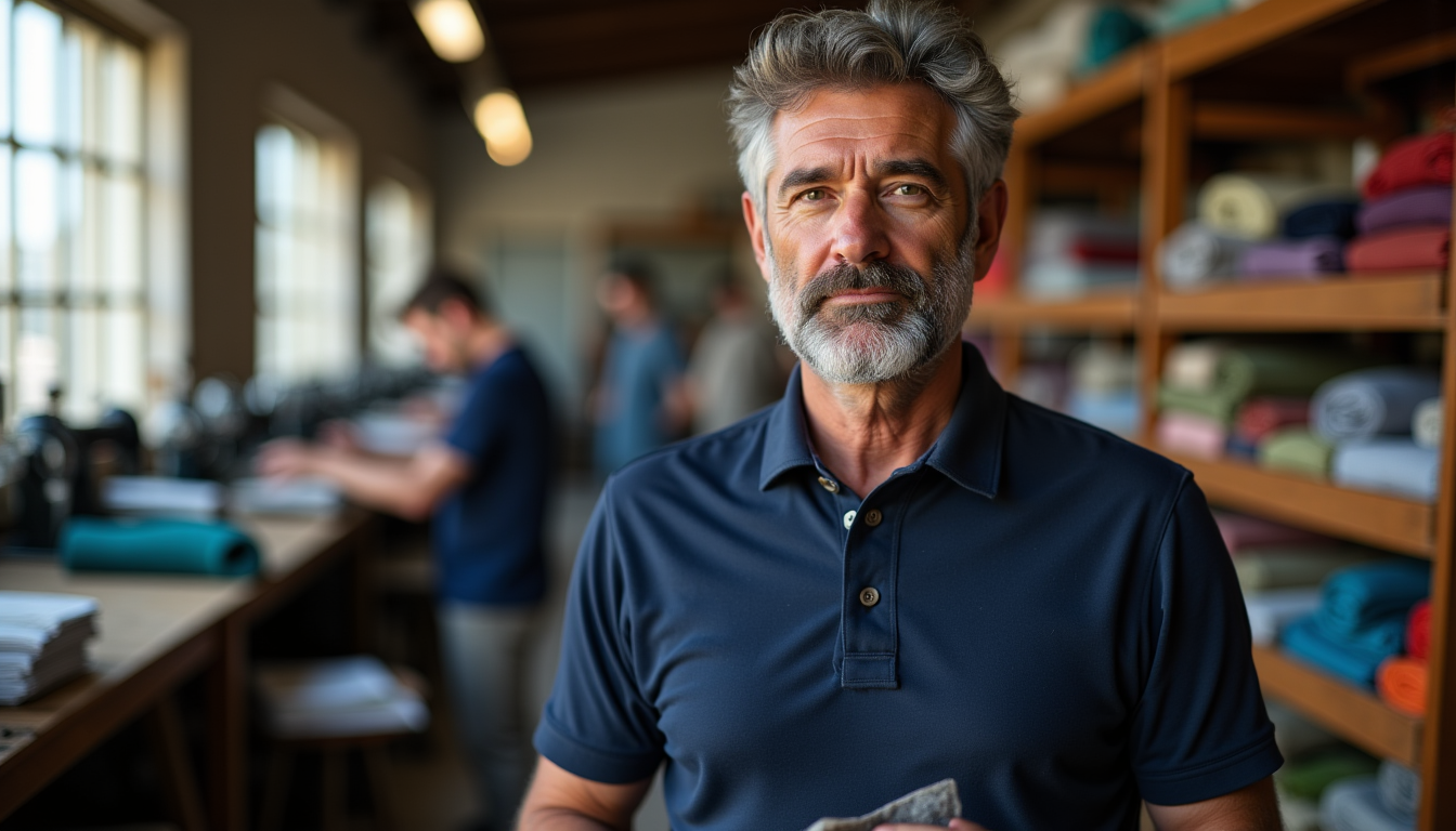 Illustration : la fabrication s'effectue souvent au portugal, en italie — combien coûte un polo homme de qualité durable