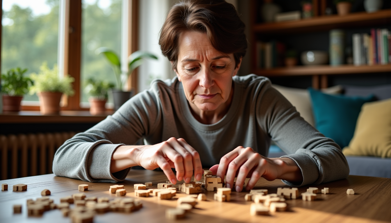 Illustration : ables de visualiser mentalement le résultat final et — puzzle à encastrement, progressif ou 3d : 6 critères pour bien choisir