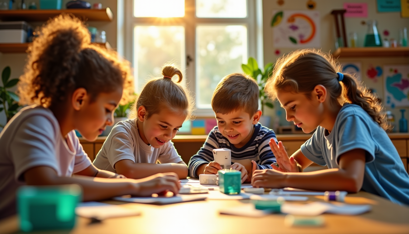 Illustration : chaque enfant possède des centres d'intérêt uniques qui — kits scientifiques éducatifs : 7 critères pour bien choisir