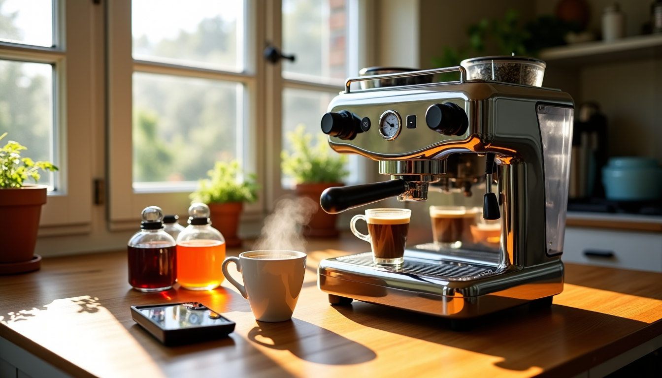 Illustration : l'investissement dans des outils de base de qualité — budget sirops et accessoires pour café : combien investir pour 50 boissons maison