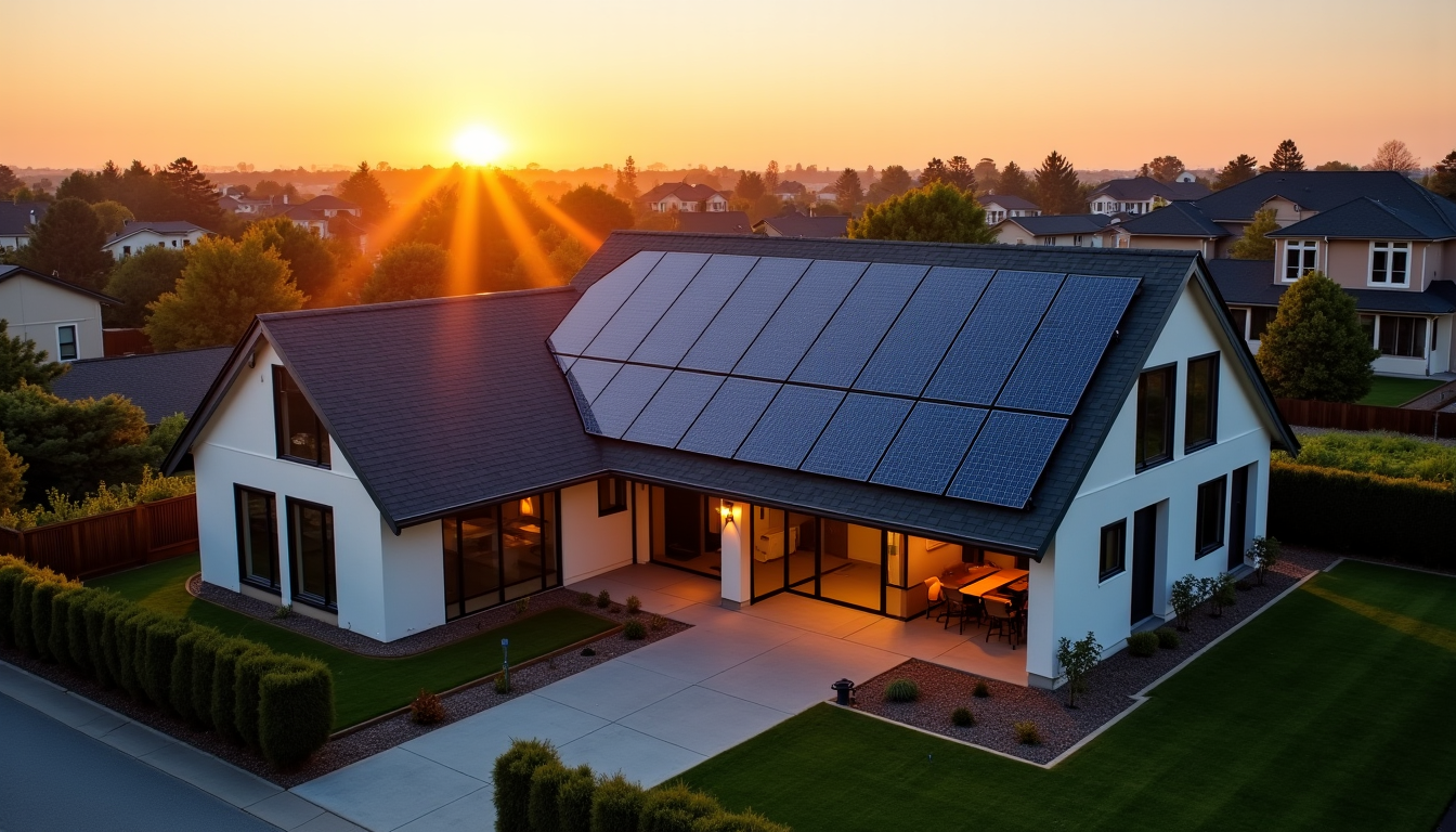 Illustration : la modularité des systèmes solaires autorise également une — passer à l'éclairage solaire : gains réels en autonomie et entretien