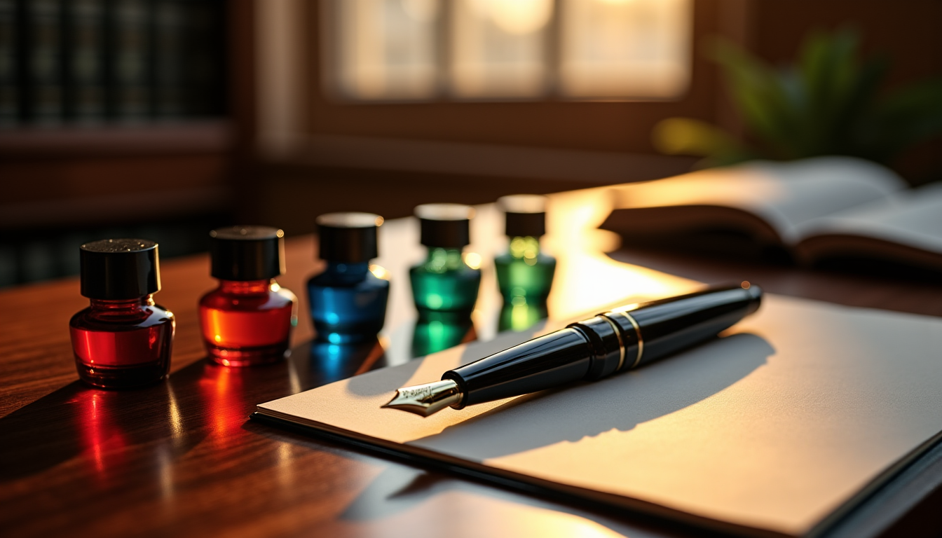 Illustration : respectez une règle simple : une encre par — 5 erreurs qui abîment votre stylo-plume et son mécanisme