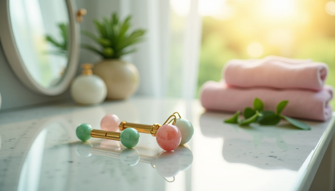 Illustration : la fréquence d'utilisation influence directement les résultats obtenus. — rouleaux de jade et quartz rose : comprendre l'investissement dans ces accessoires beauté