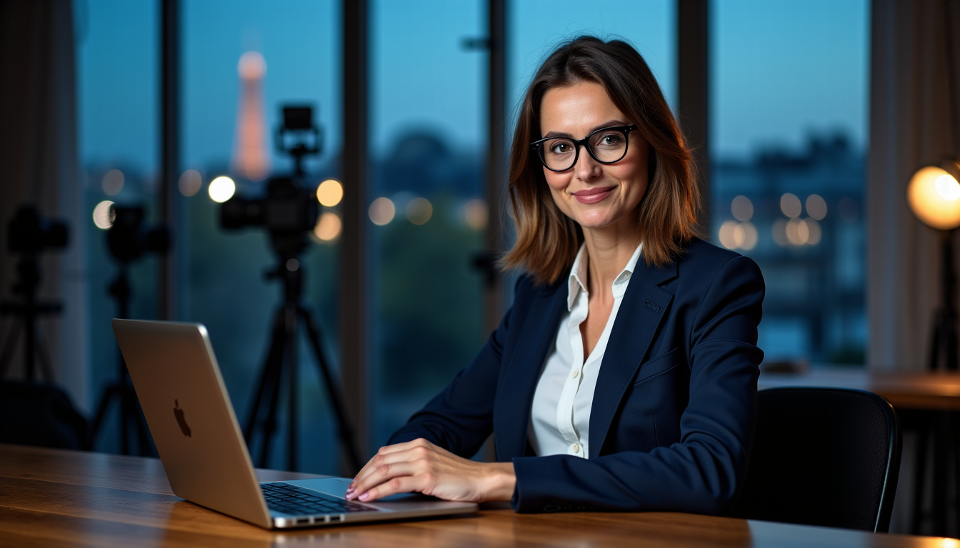 Illustration : au-delà des métriques de la plateforme, observez les — faire appel à une agence personal branding à paris vos vidéos linkedin tournées en studio pour dynamiser votre profil ?