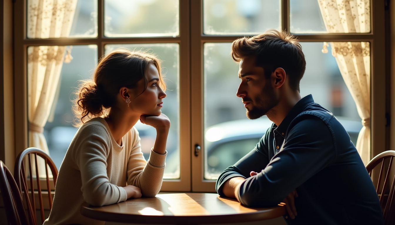 Illustration : utes répétées, vous franchissez la ligne qui sépare — jalousie rétrospective peut-elle fragiliser un couple ?