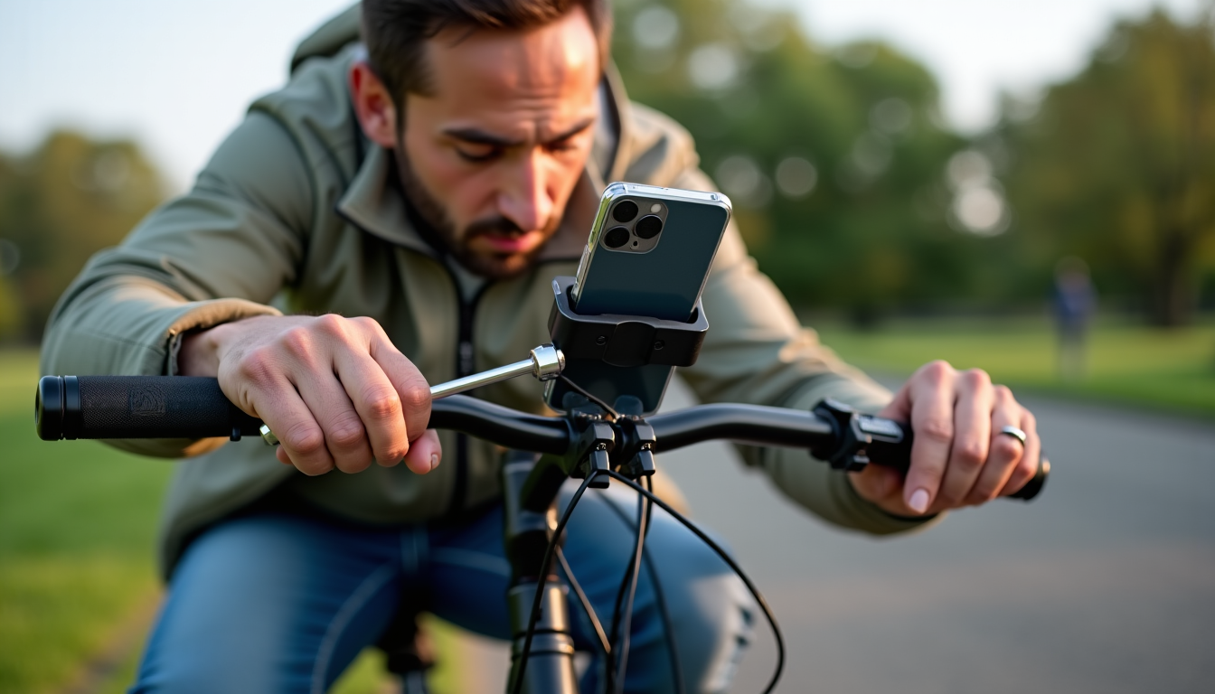 Illustration : les vis et écrous méritent une attention particulière. — 7 erreurs à éviter lors du montage d'un support smartphone sur potence
