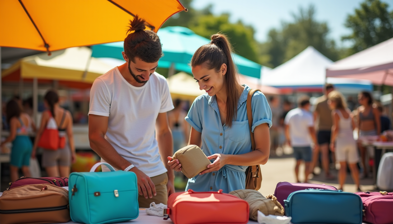 Budget organisateurs de voyage : combien investir pour équiper ses bagages Illustration : le marché de l'occasion offre également des opportunités — budget organisateurs de voyage : combien investir pour équiper ses bagages