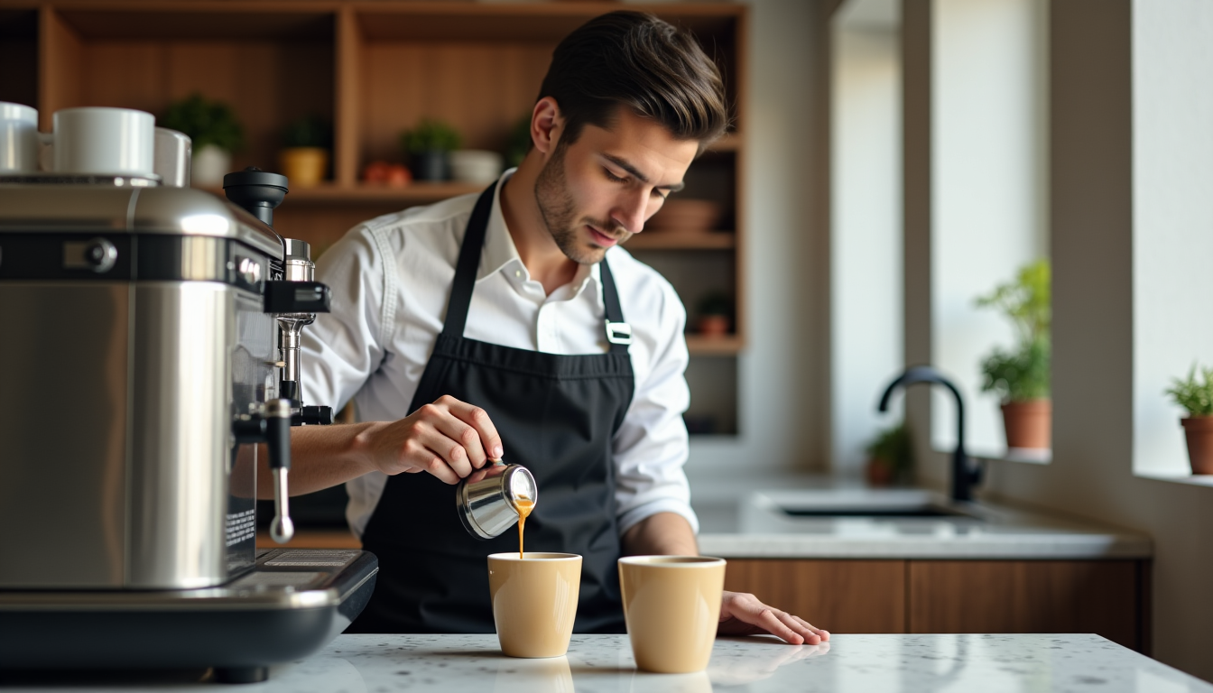 Illustration : les tasses froides constituent un autre facteur de — machines à café à grain : 7 erreurs de réglage qui gâchent l'extraction