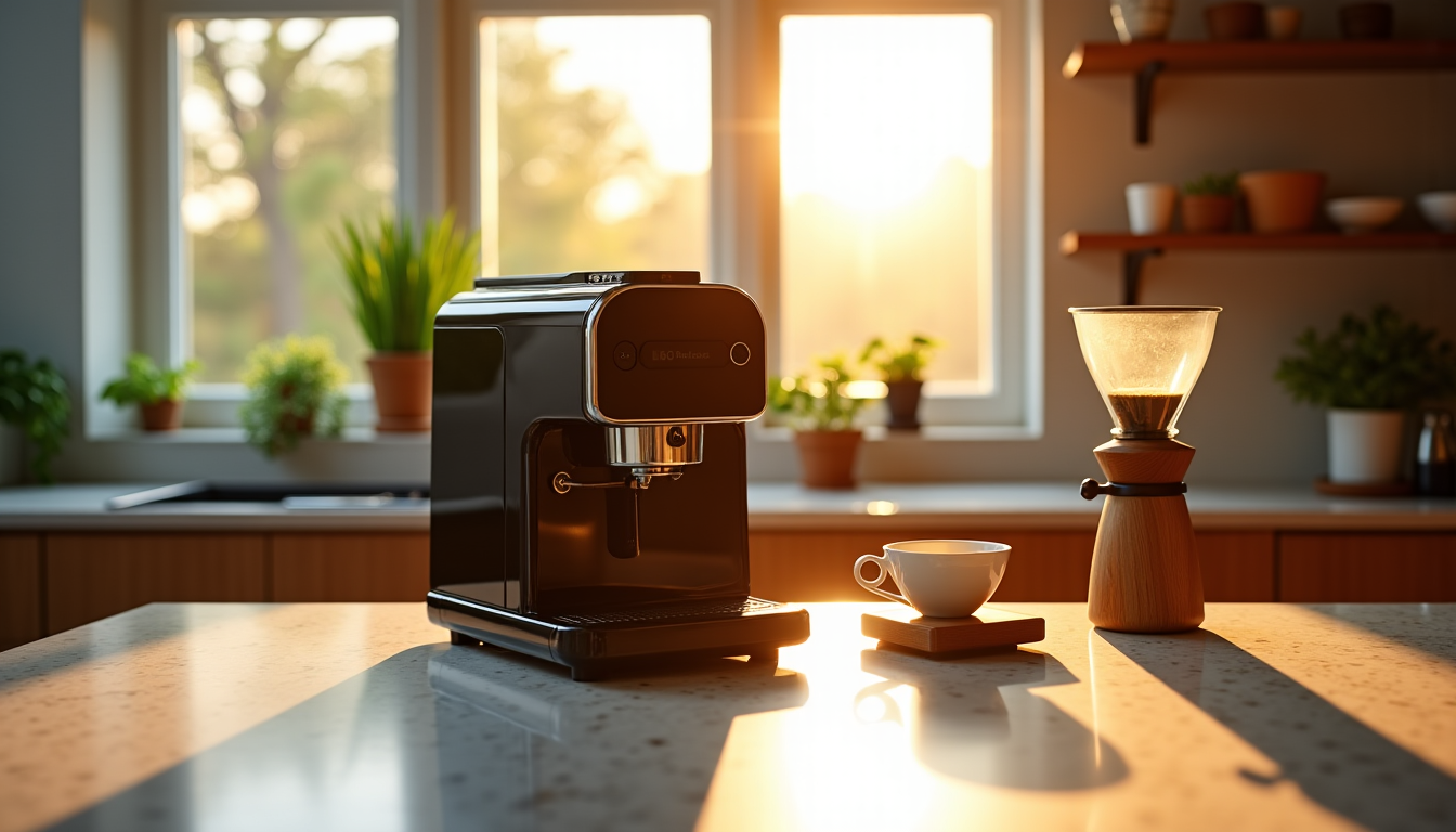 Illustration : les amateurs avertis privilégient souvent la configuration séparée — budget machine à café à grain : combien investir entre automatique et moulin séparé