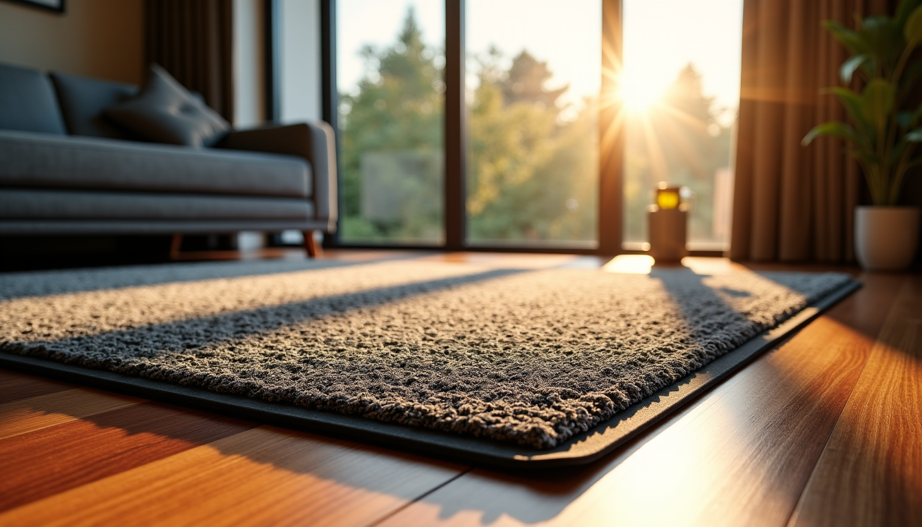 Illustration : ce tableau illustre comment un investissement plus conséquent — prix des tapis alvéolés, double couche et à rebords : investissement et remplacement
