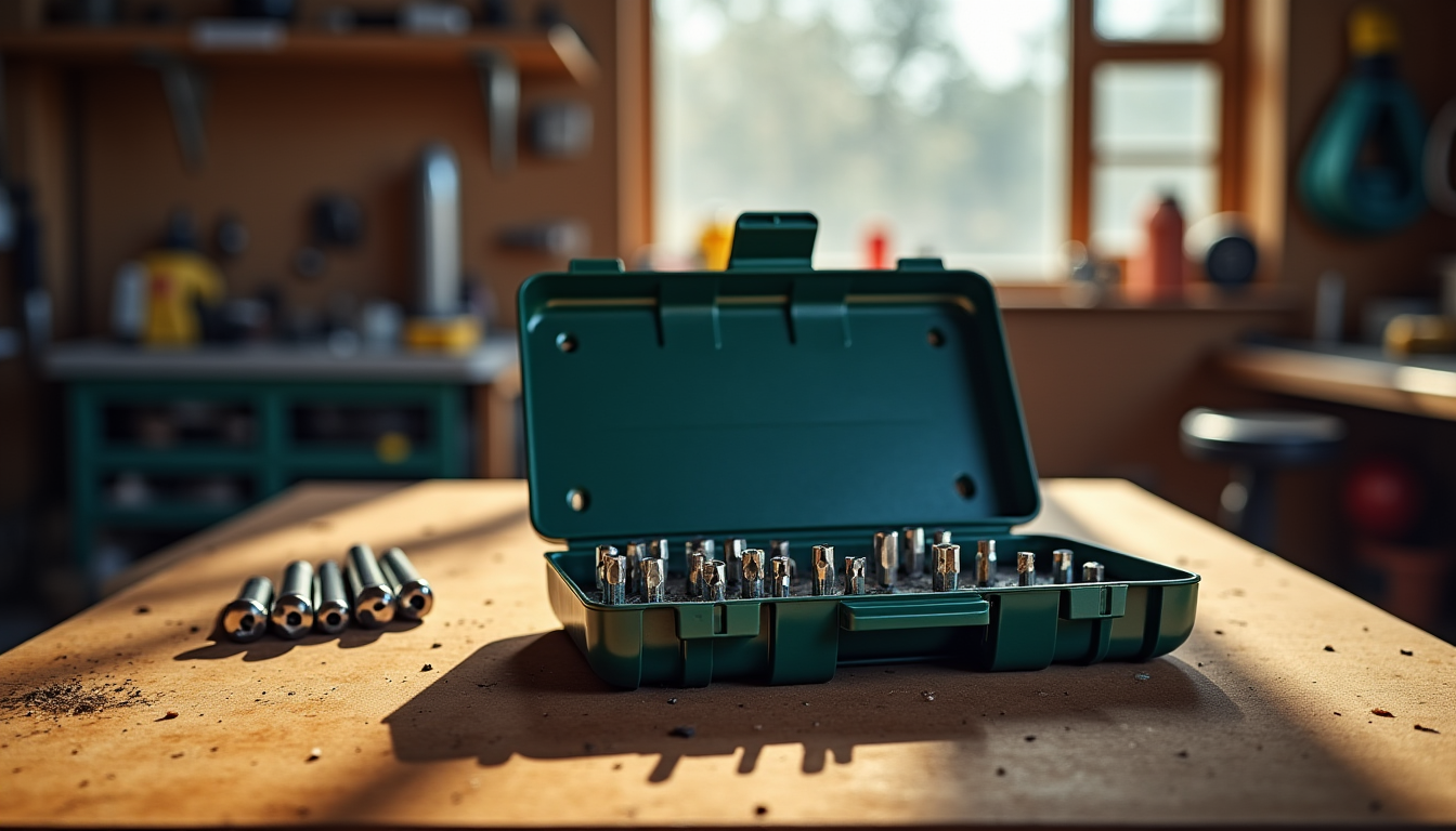 Illustration : un bricoleur occasionnel trouvera son compte dans un — prix des embouts torx : unités, coffrets assortis et porte-embout