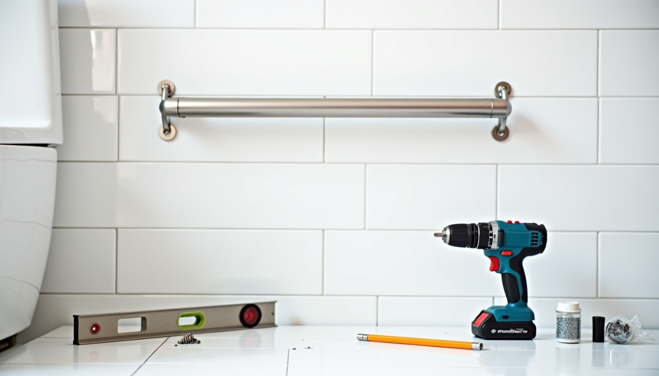 Illustration : te des résidus pour maintenir un chantier propre — installer son porte-serviettes : méthode en 5 étapes du choix de l'emplacement à la fixation